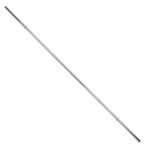 New 6 Foot Standard Barbell Weightlifting Chrome Bar 1" Thick Gym Fitness 15 lb